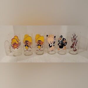 VTG Pepsi 1973 Warner Bros Looney Tunes Glasses‎